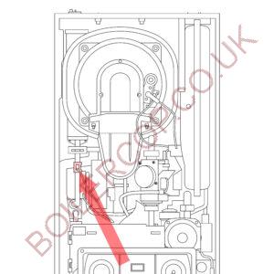 720480501 - REMEHA BROAG - Avanta Boilers - Avanta Plus Combi 28C - Flow NTC (Pack of 2 for Flow and Return)
